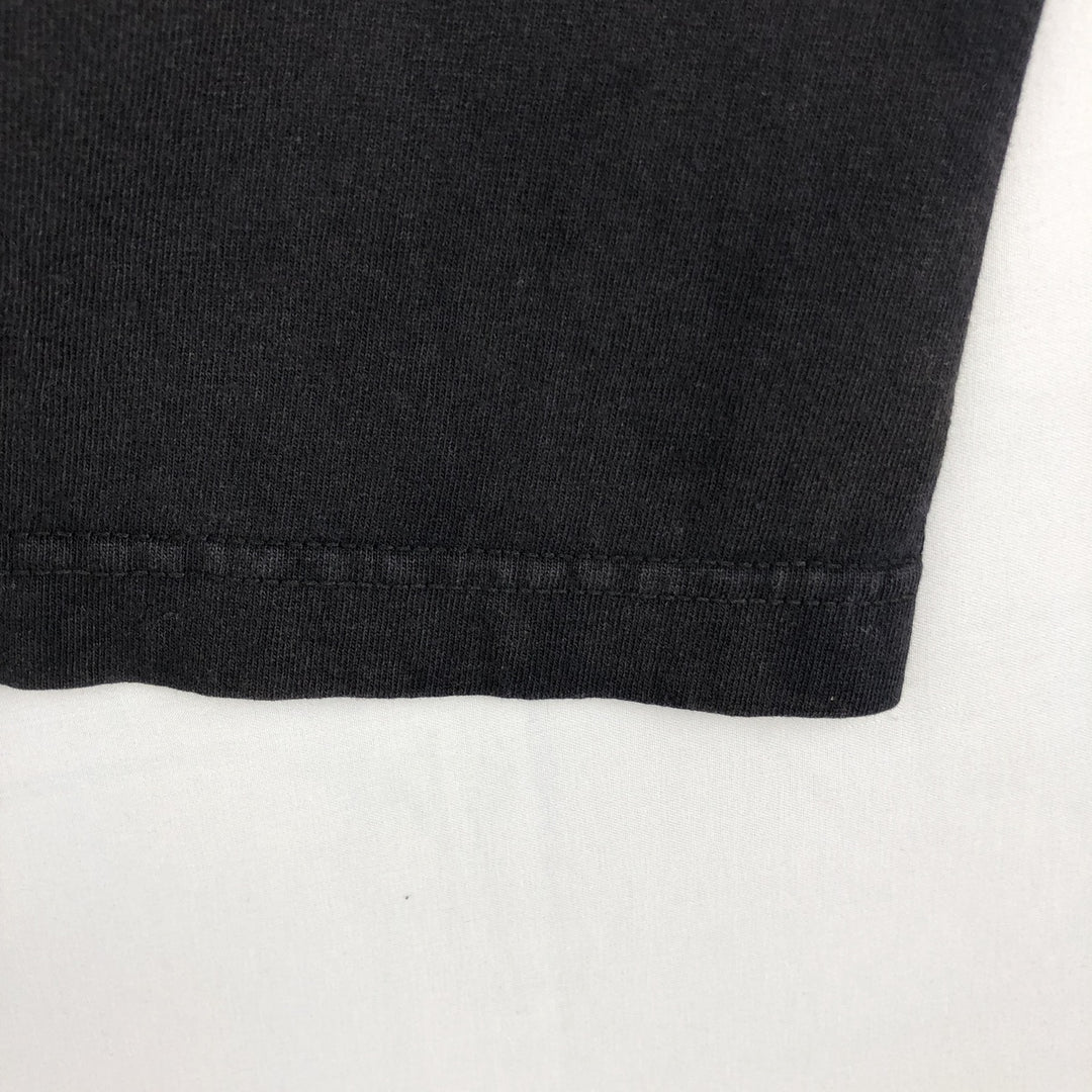 Stussy 3/4 Sleeve Raglan T-Shirt, Men's Size XL (approx.) cotton black type Vintage Second Hand