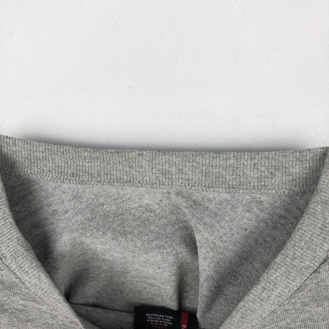 Ralph Lauren Polo Jeans Company long-sleeved T-shirt, men's size L cotton gray type Vintage Second Hand