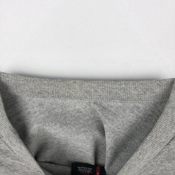 Ralph Lauren Polo Jeans Company long-sleeved T-shirt, men's size L cotton gray type Vintage Second Hand
