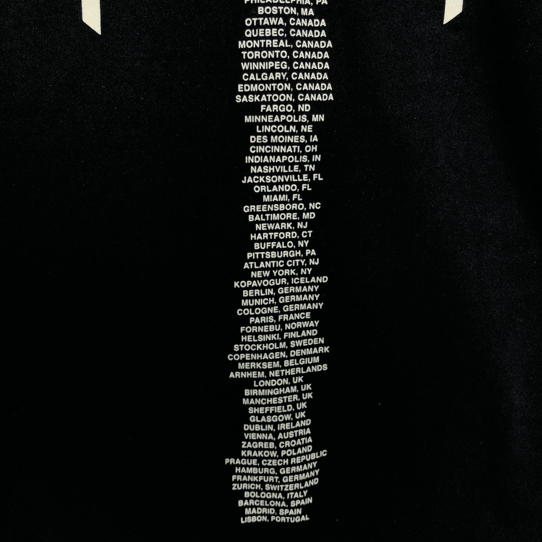 JUSTIN BIEBER Long-Sleeve Band T-Shirt (Men's Size L) unclear black type Vintage Second Hand