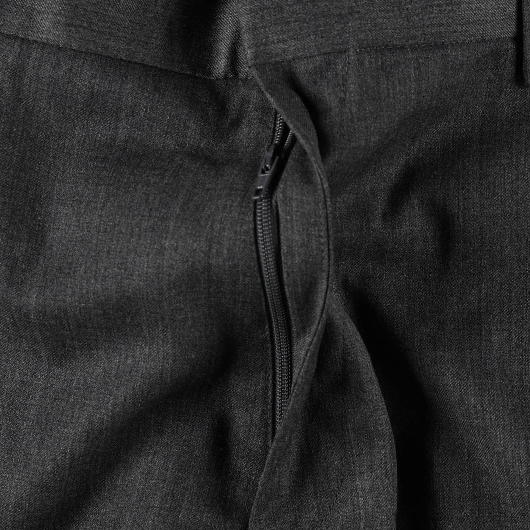 Calvin Klein slacks for men, size W36 (approx.) wool gray type Vintage Second Hand