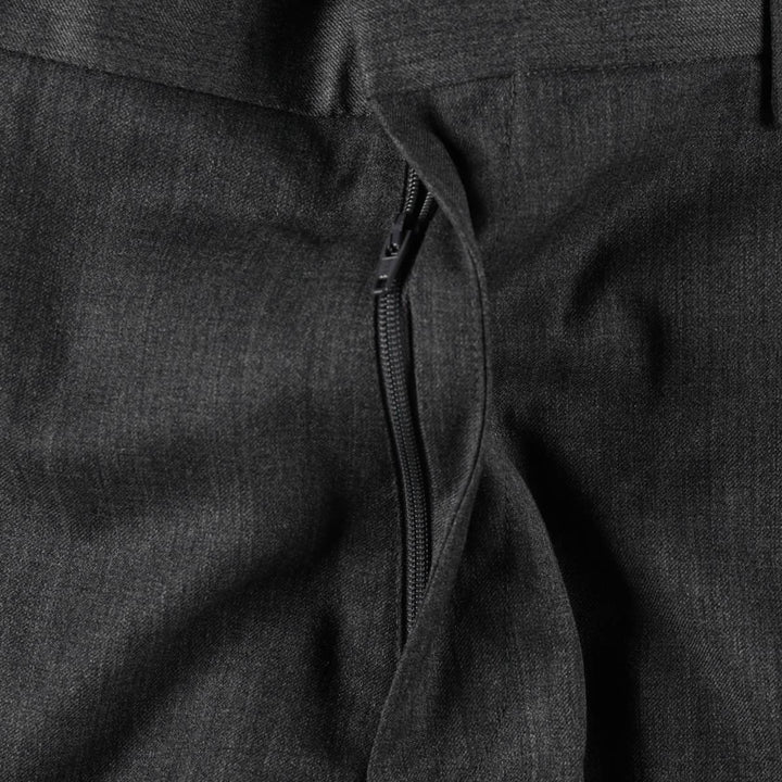 Calvin Klein slacks for men, size W36 (approx.) wool gray type Vintage Second Hand
