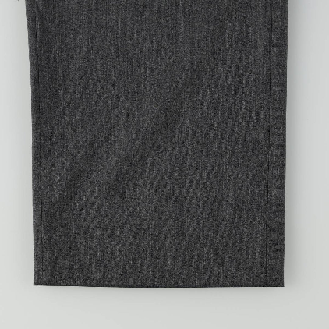 Calvin Klein slacks for men, size W36 (approx.) wool gray type Vintage Second Hand