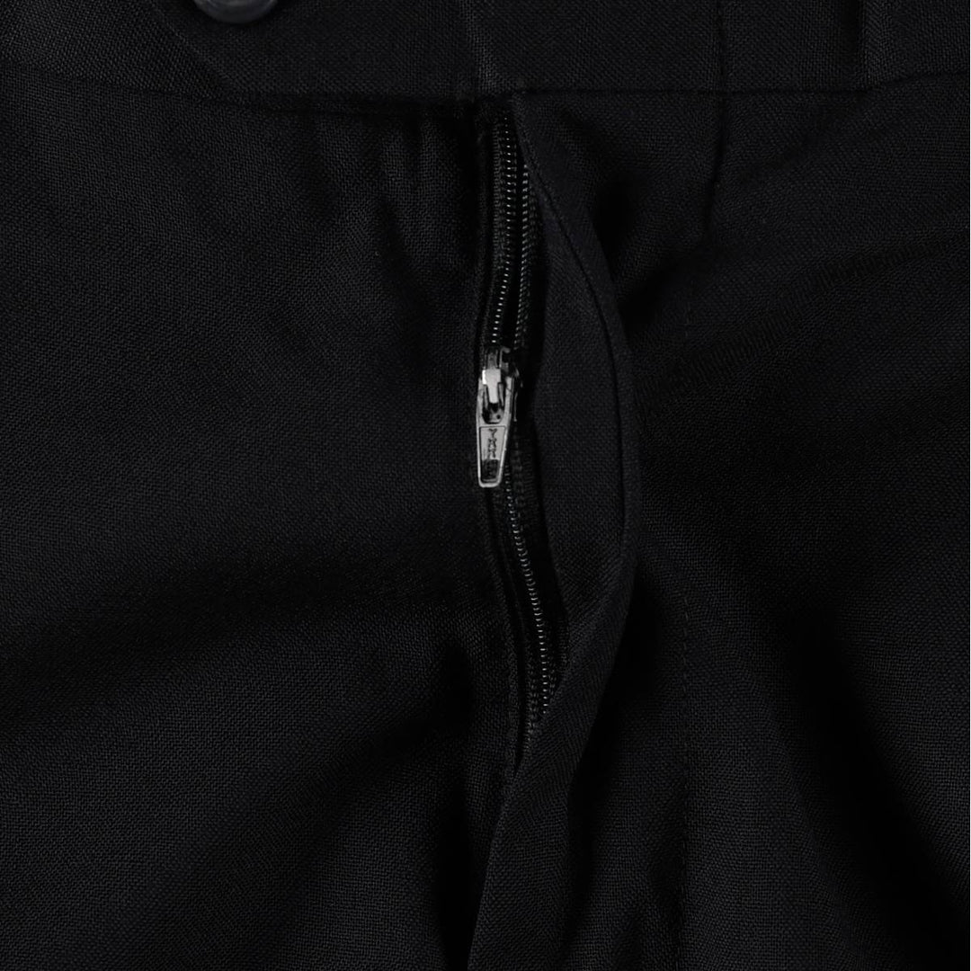 JOS. A. BANK Two-pleat wool trousers, made in the USA, men's size W30 (approx.) wool black type Vintage Second Hand