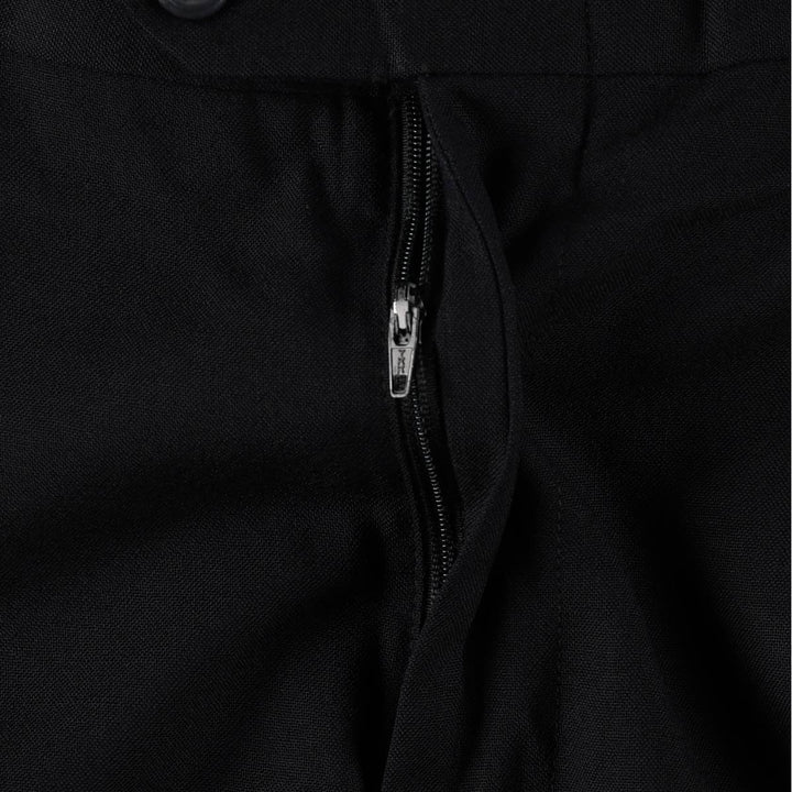 JOS. A. BANK Two-pleat wool trousers, made in the USA, men's size W30 (approx.) wool black type Vintage Second Hand