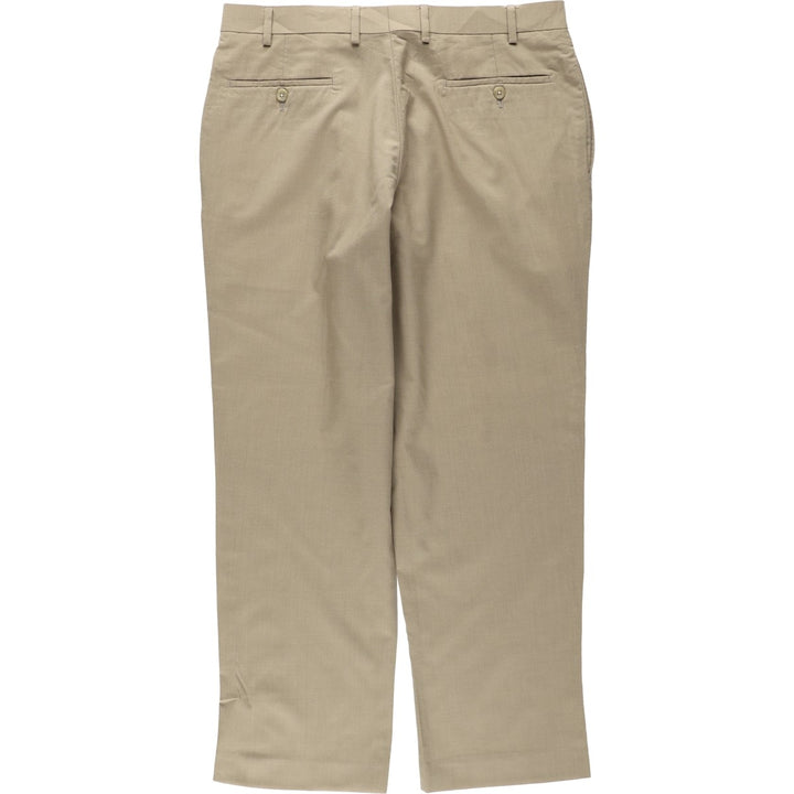 Ralph Lauren TOTAL COMFORT wool pants, men's size W35. wool Beige type Vintage Second Hand
