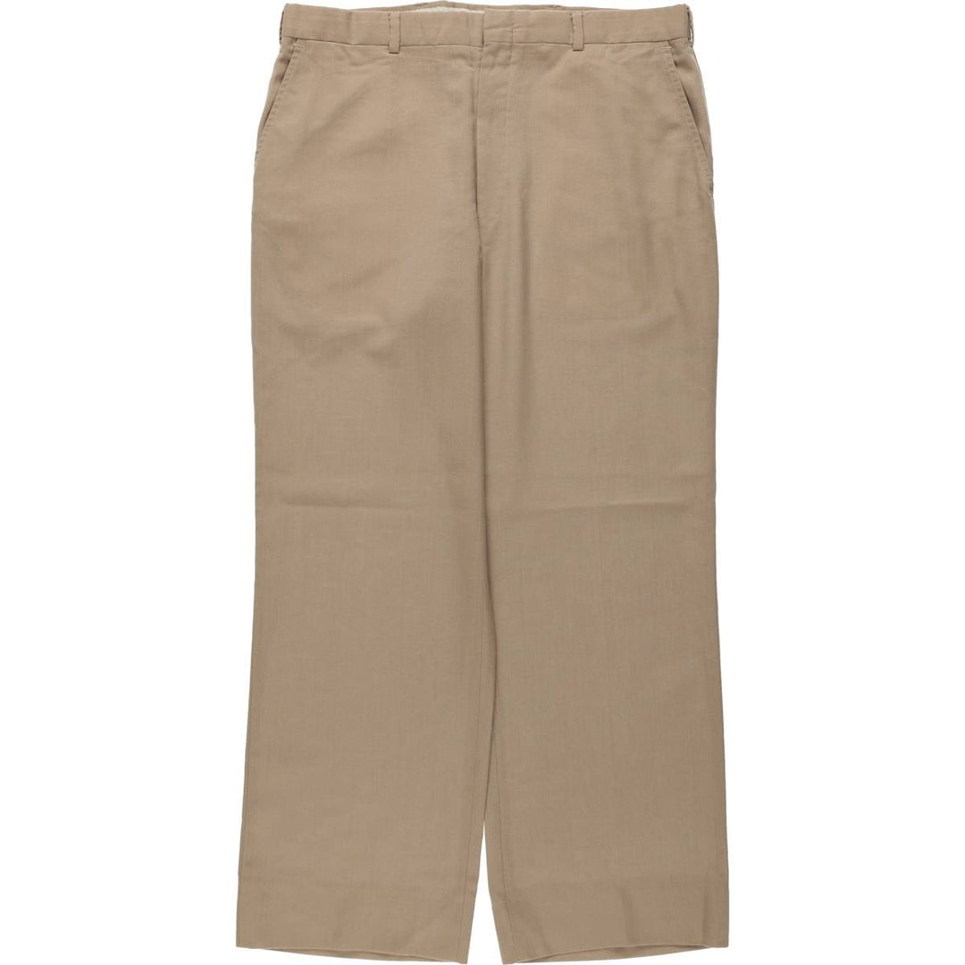 ~1990'S Halston Miltons slacks pants, men's size XL equivalent, vintage. unclear Beige type Vintage Second Hand