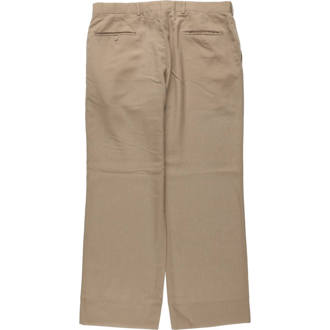 ~1990'S Halston Miltons slacks pants, men's size XL equivalent, vintage. unclear Beige type Vintage Second Hand