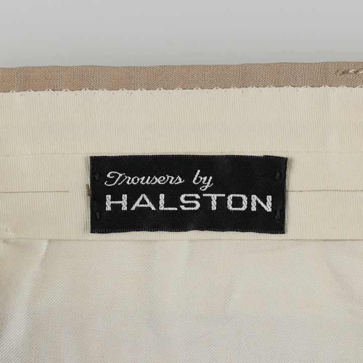 ~1990'S Halston Miltons slacks pants, men's size XL equivalent, vintage. unclear Beige type Vintage Second Hand
