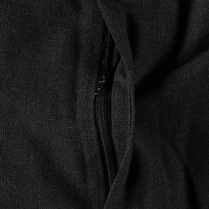 Calvin Klein check pattern slacks pants for men, equivalent to size W36. polyester gray type Vintage Second Hand