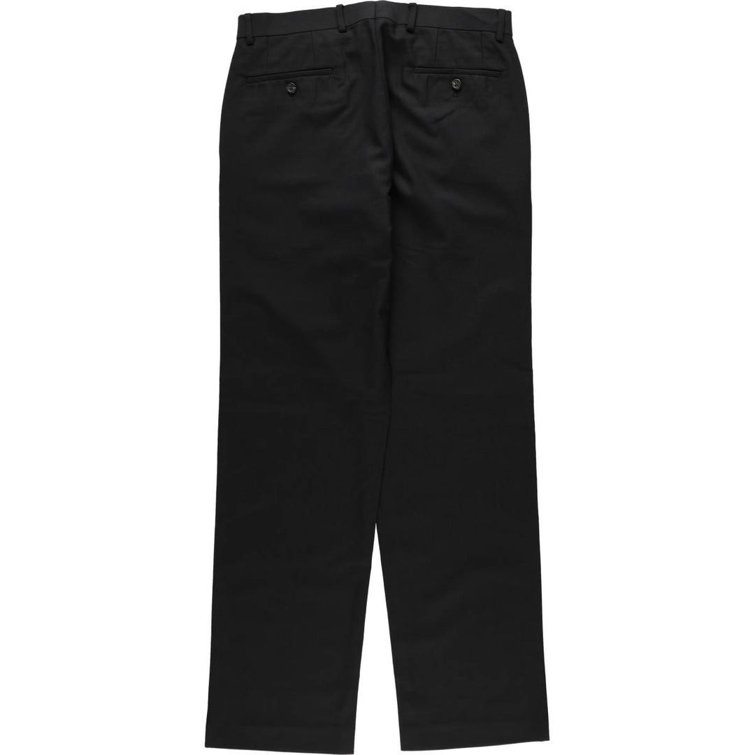Ralph Lauren TOTAL COMFORT wool pants, men's size W34. wool black type Vintage Second Hand