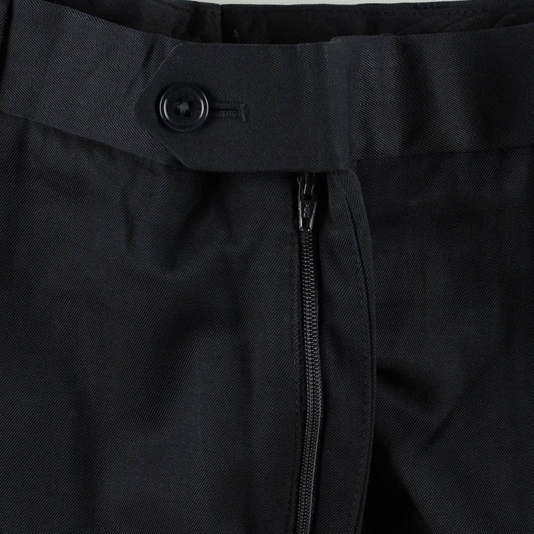 Brooks Brothers two-pleat wool trousers, men's size W36 (approx.) wool navy blue type Vintage Second Hand