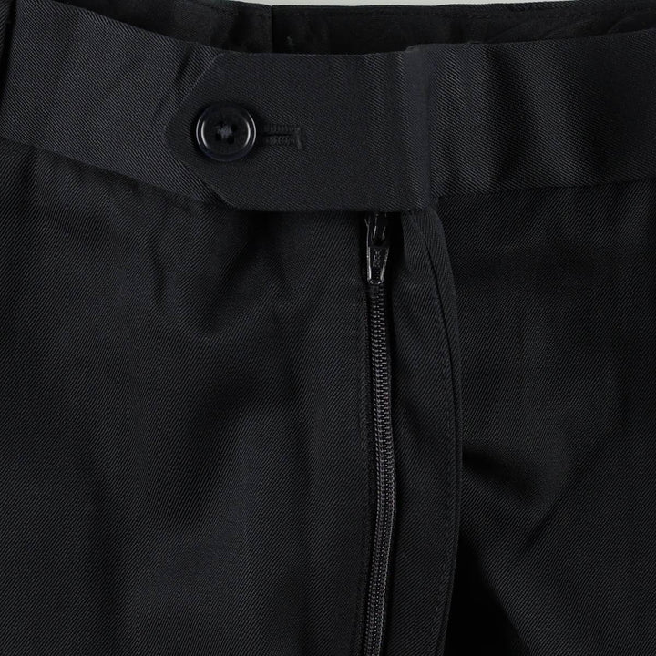 Brooks Brothers two-pleat wool trousers, men's size W36 (approx.) wool navy blue type Vintage Second Hand
