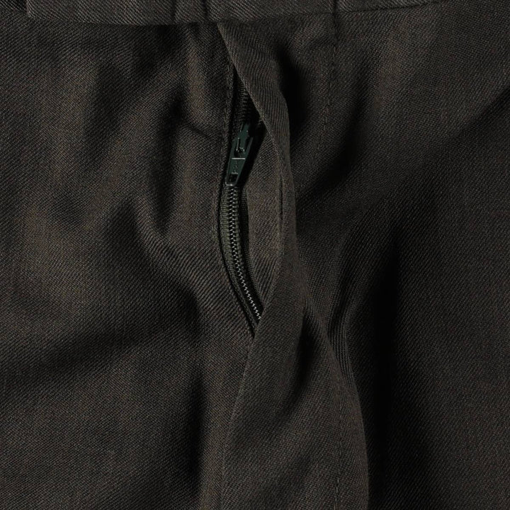 Levi's SLATES Poly/Wool Pants, Men's Size W34 (approx.), Vintage polyester Khaki type Vintage Second Hand