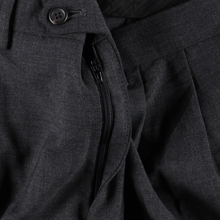 Ralph Lauren LAUREN Lauren slacks pants for men, equivalent to W35 wool gray type Vintage Second Hand
