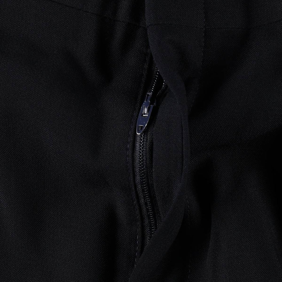 ~1990'S Hart Schaffner Marx Two-Pleat Slacks Pants Men's W34 (approx.) Vintage unclear navy blue type Vintage Second Hand