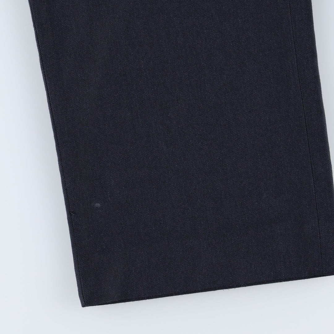 Ralph Lauren LAUREN Lauren slacks pants for men, equivalent to w36 polyester navy blue type Vintage Second Hand