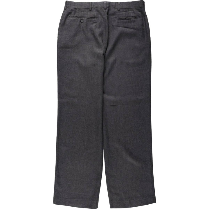 HAGGAR Men's Slacks Pants, equivalent to W32 unclear gray type Vintage Second Hand
