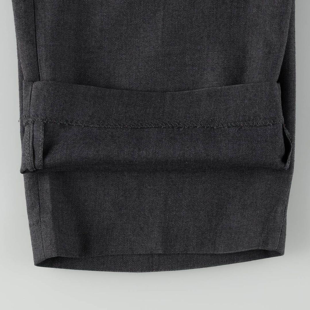 HAGGAR Men's Slacks Pants, equivalent to W32 unclear gray type Vintage Second Hand