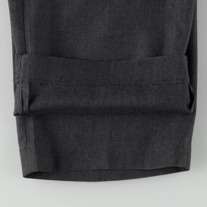 HAGGAR Men's Slacks Pants, equivalent to W32 unclear gray type Vintage Second Hand