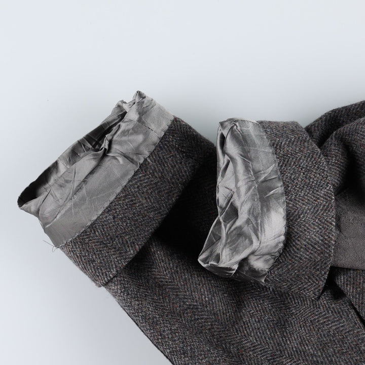 2000'S Pendleton wool tailored jacket, made in USA, men's size XL equivalent. wool Charcoal Vintage Second Hand