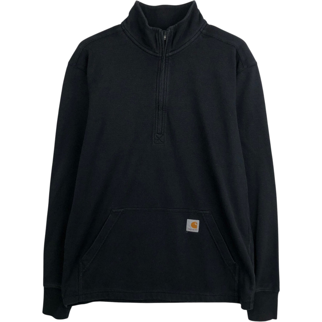 Carhartt Relaxed Fit Thermal Long-Sleeve T-Shirt, Men's Size M cotton black type Vintage Second Hand