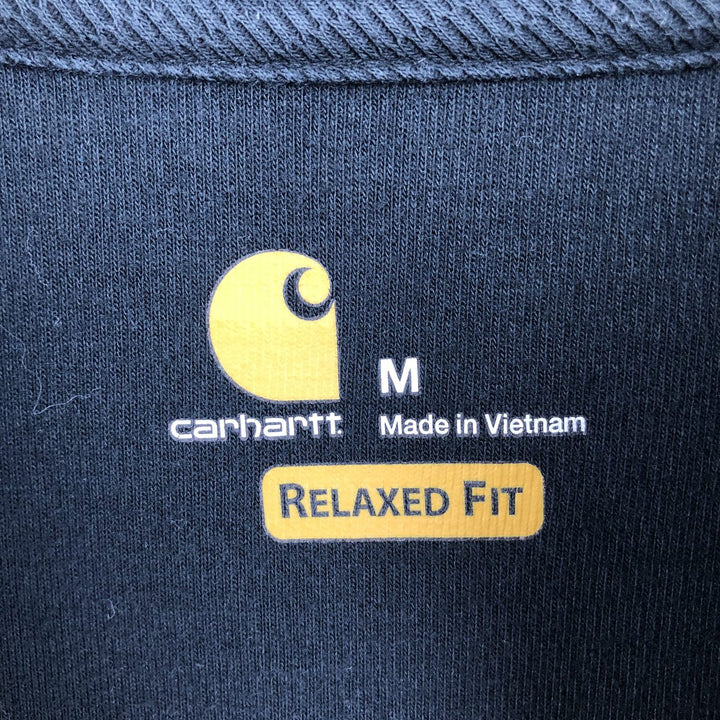 Carhartt Relaxed Fit Thermal Long-Sleeve T-Shirt, Men's Size M cotton black type Vintage Second Hand