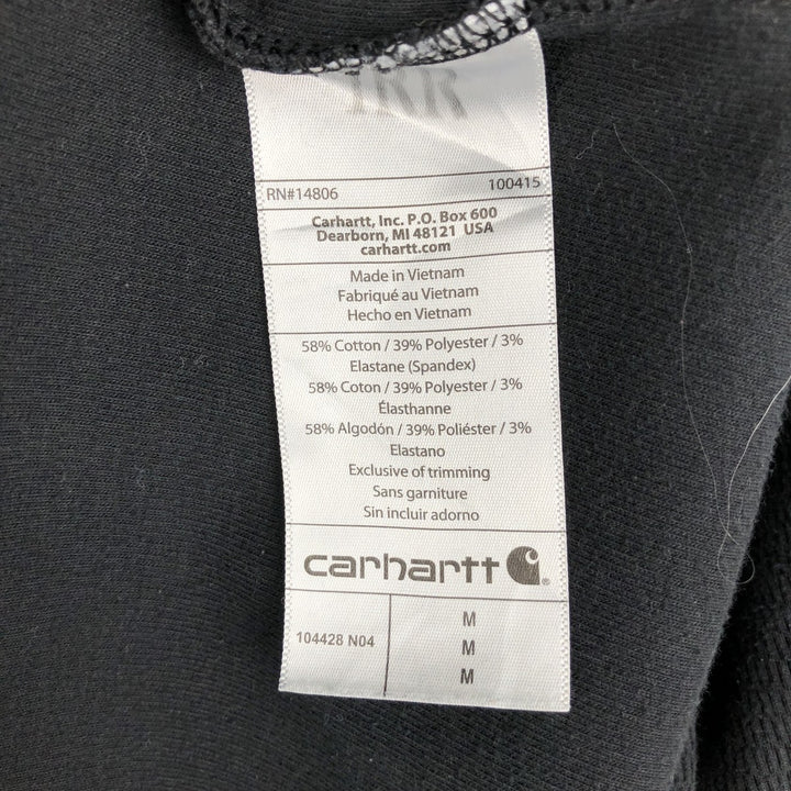 Carhartt Relaxed Fit Thermal Long-Sleeve T-Shirt, Men's Size M cotton black type Vintage Second Hand