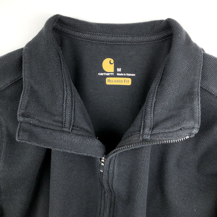 Carhartt Relaxed Fit Thermal Long-Sleeve T-Shirt, Men's Size M cotton black type Vintage Second Hand