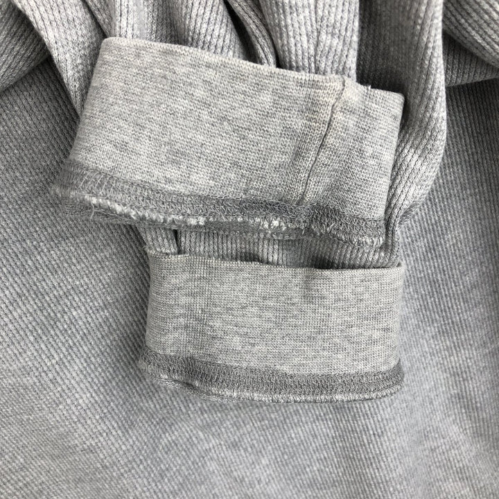 Levi's Henley Neck Thermal Long-Sleeve T-Shirt, Men's Size L (equivalent to size L) cotton gray type Vintage Second Hand