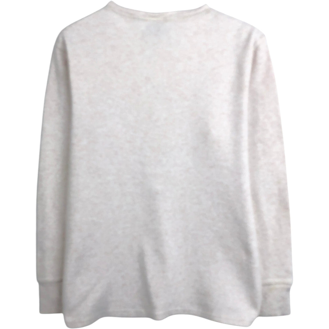 Ralph Lauren Polo Ralph Lauren SLEEPWEAR Thermal Long-Sleeve T-Shirt, Men's Size M (approx.) cotton gray type Vintage Second Hand