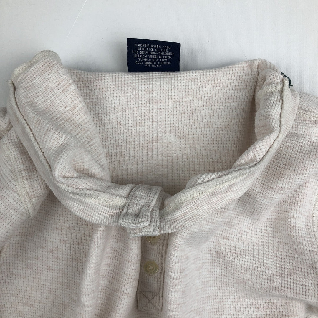 Ralph Lauren Polo Ralph Lauren SLEEPWEAR Thermal Long-Sleeve T-Shirt, Men's Size M (approx.) cotton gray type Vintage Second Hand