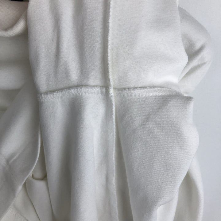 90'S Eddie Bauer Turtleneck Long-Sleeve T-Shirt, Made in USA, Men's Size L (Equivalent), Vintage cotton white type Vintage Second Hand