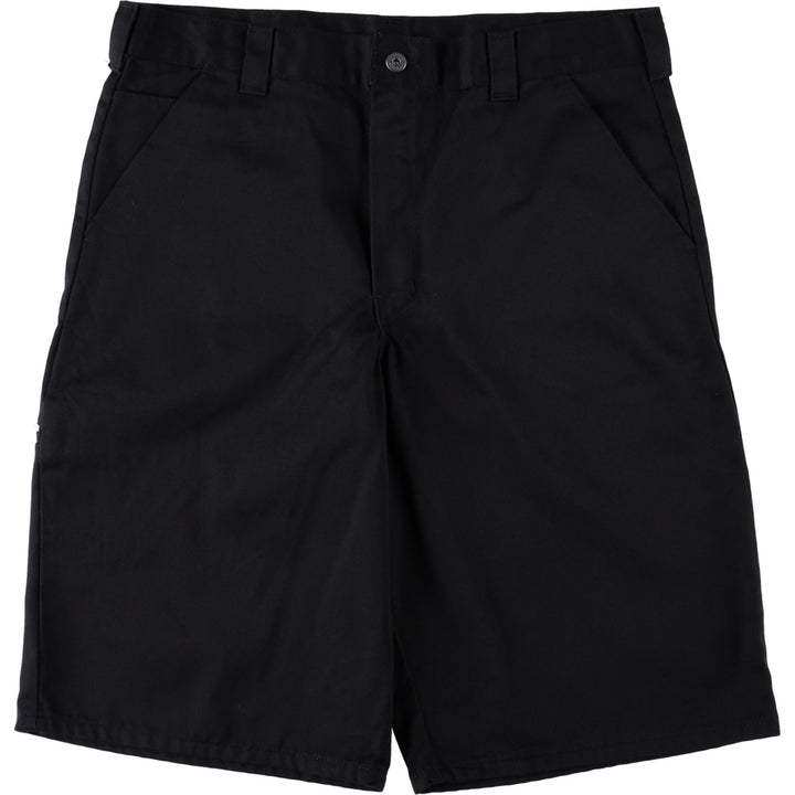 Dickies Work Shorts, Half Pants, Men's, W36 equivalent polyester black type Vintage Second Hand