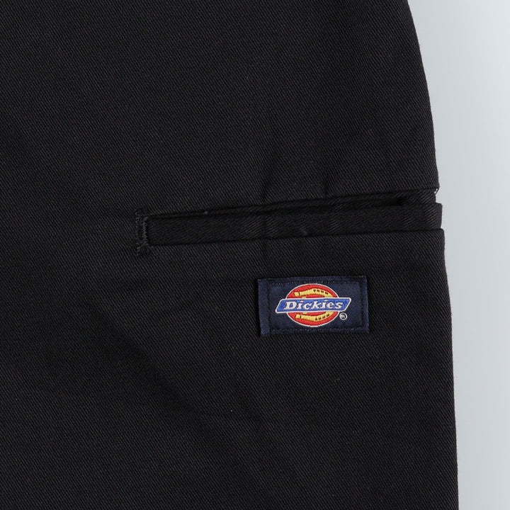 Dickies Work Shorts, Half Pants, Men's, W36 equivalent polyester black type Vintage Second Hand