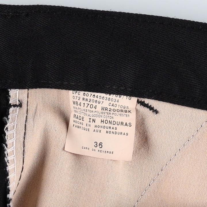 Dickies Work Shorts, Half Pants, Men's, W36 equivalent polyester black type Vintage Second Hand