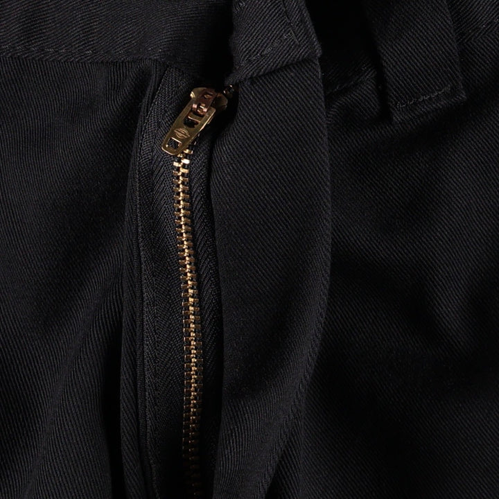 Dickies Work Shorts, Half Pants, Men's, W36 equivalent polyester black type Vintage Second Hand