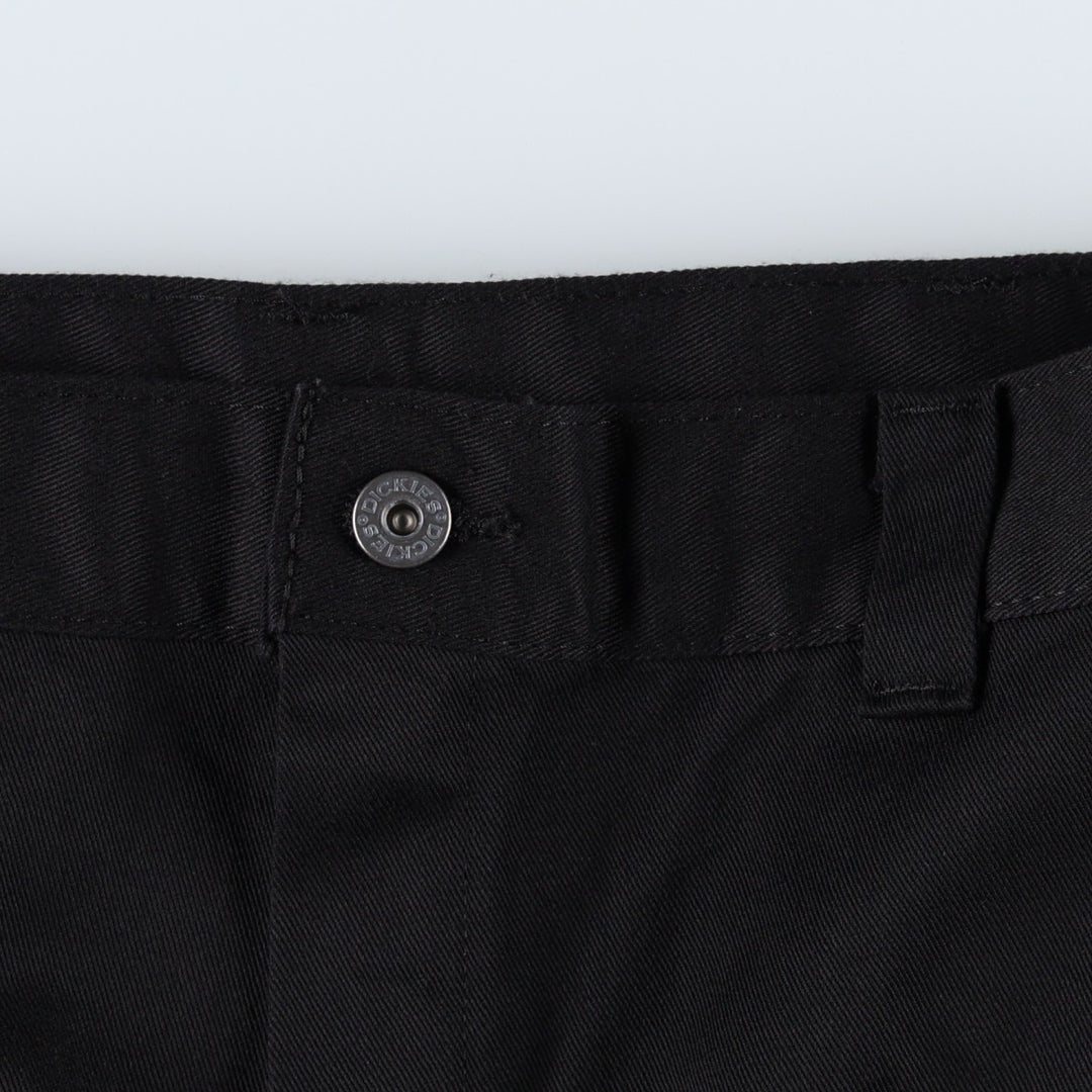 Dickies Work Shorts, Half Pants, Men's, W36 equivalent polyester black type Vintage Second Hand