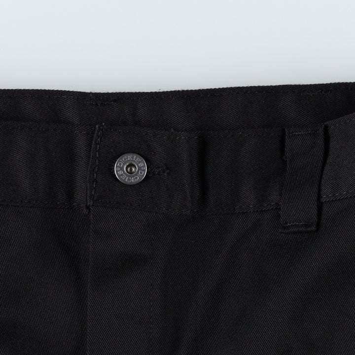 Dickies Work Shorts, Half Pants, Men's, W36 equivalent polyester black type Vintage Second Hand