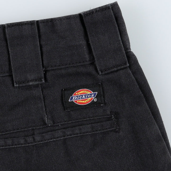 Dickies Regular Fit FLEX Work Shorts (Men's W35 equivalent) polyester black type Vintage Second Hand
