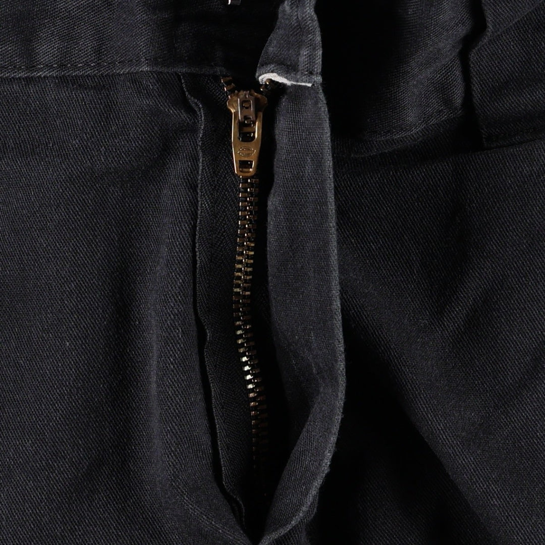 Dickies Regular Fit FLEX Work Shorts (Men's W35 equivalent) polyester black type Vintage Second Hand