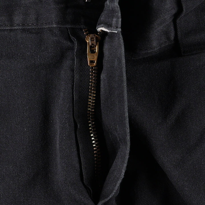 Dickies Regular Fit FLEX Work Shorts (Men's W35 equivalent) polyester black type Vintage Second Hand