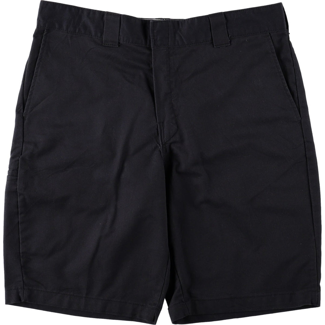 Dickies Relaxed Fit FLEX Work Shorts (Men's W37 equivalent) polyester black type Vintage Second Hand