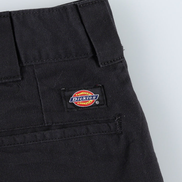 Dickies Relaxed Fit FLEX Work Shorts (Men's W37 equivalent) polyester black type Vintage Second Hand