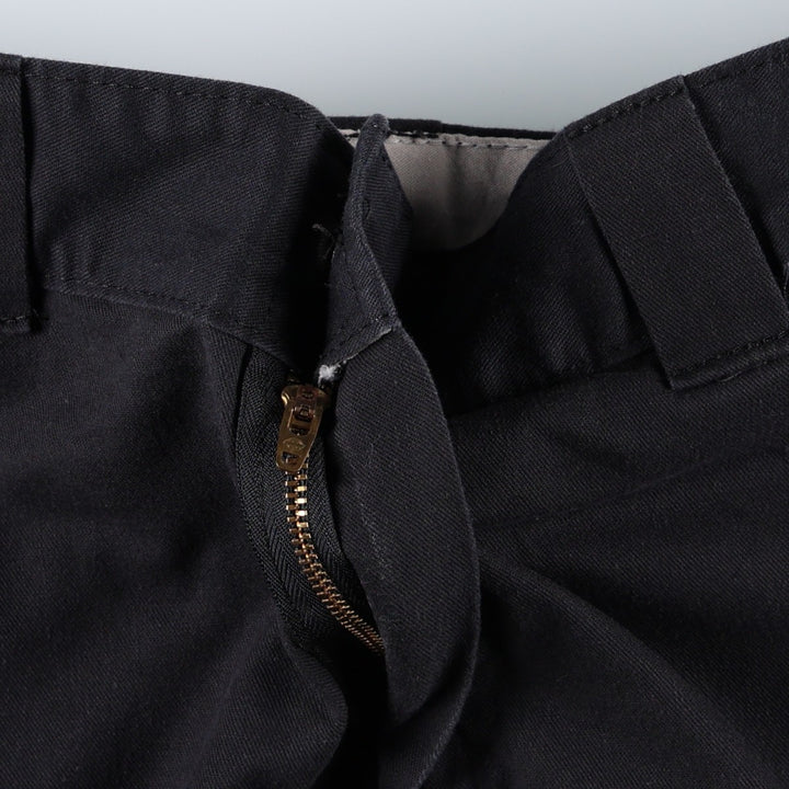 Dickies Relaxed Fit FLEX Work Shorts (Men's W37 equivalent) polyester black type Vintage Second Hand