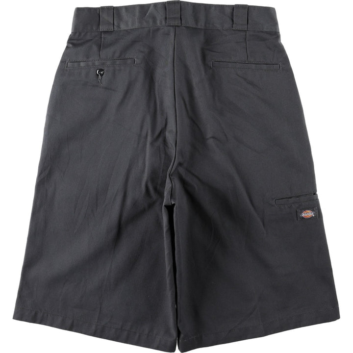 Dickies Loose Fit Work Shorts, Half Pants, Men's, W34 equivalent polyester Charcoal Vintage Second Hand