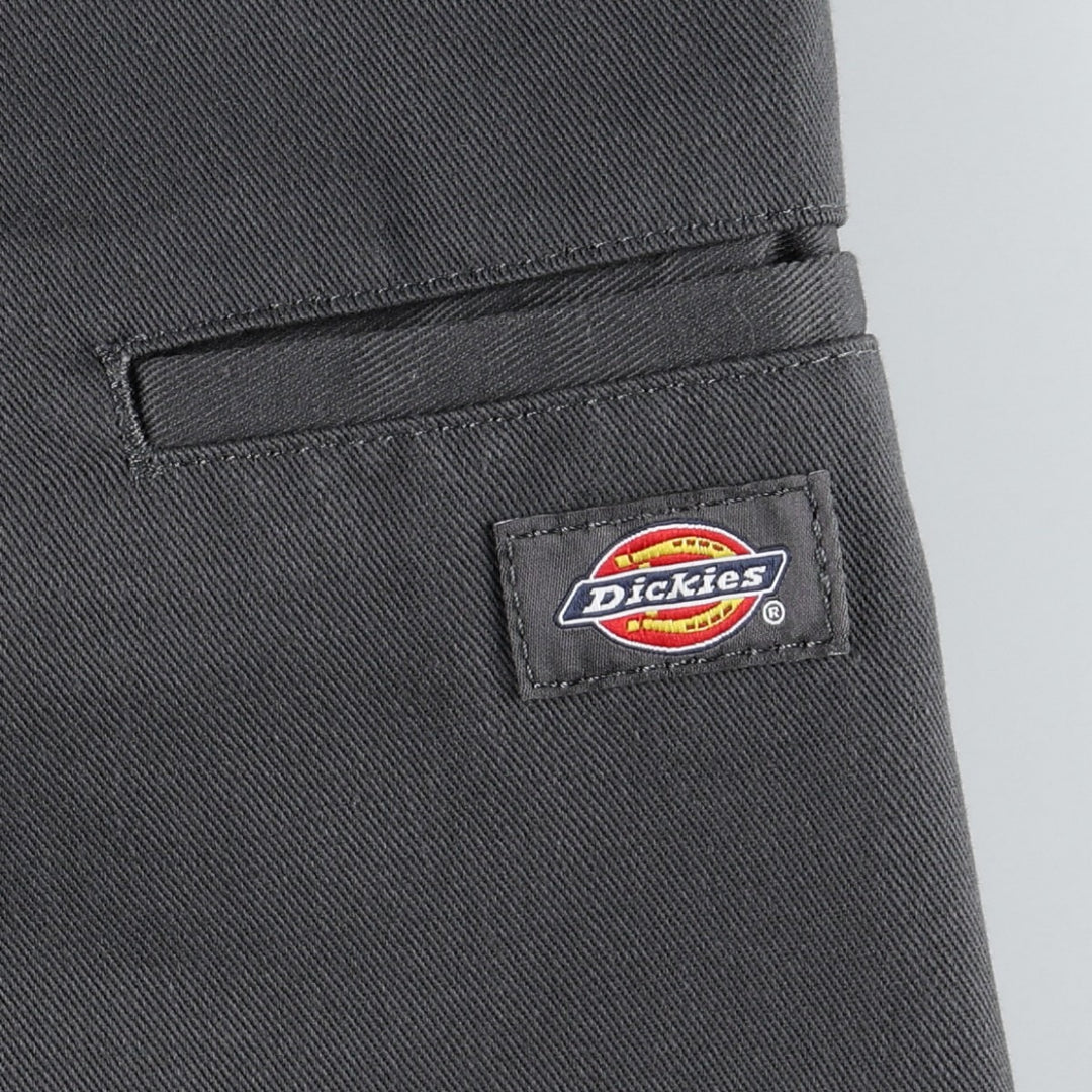 Dickies Loose Fit Work Shorts, Half Pants, Men's, W34 equivalent polyester Charcoal Vintage Second Hand