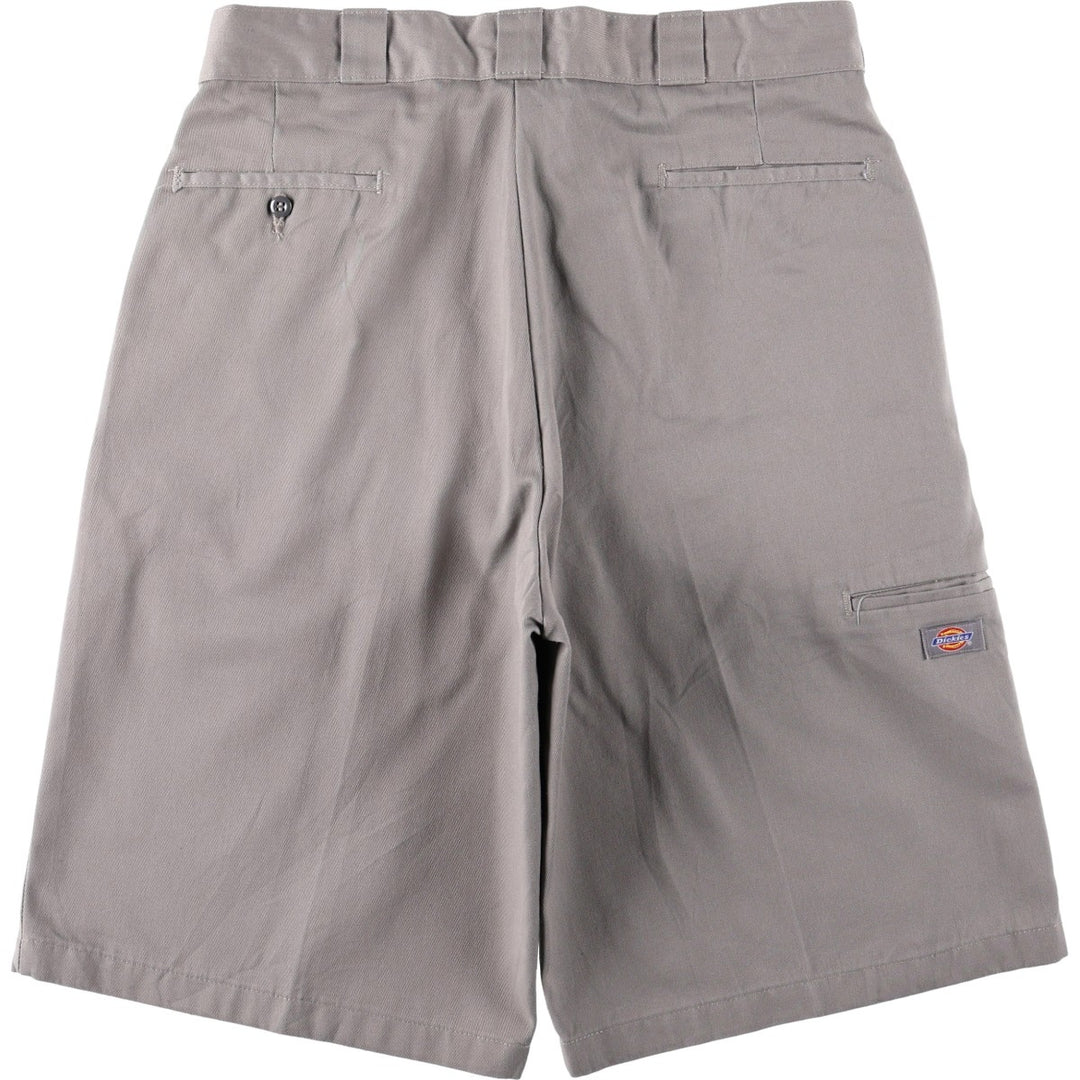 Dickies Loose Fit Work Shorts, Half Pants, Men's, W36 equivalent polyester gray type Vintage Second Hand