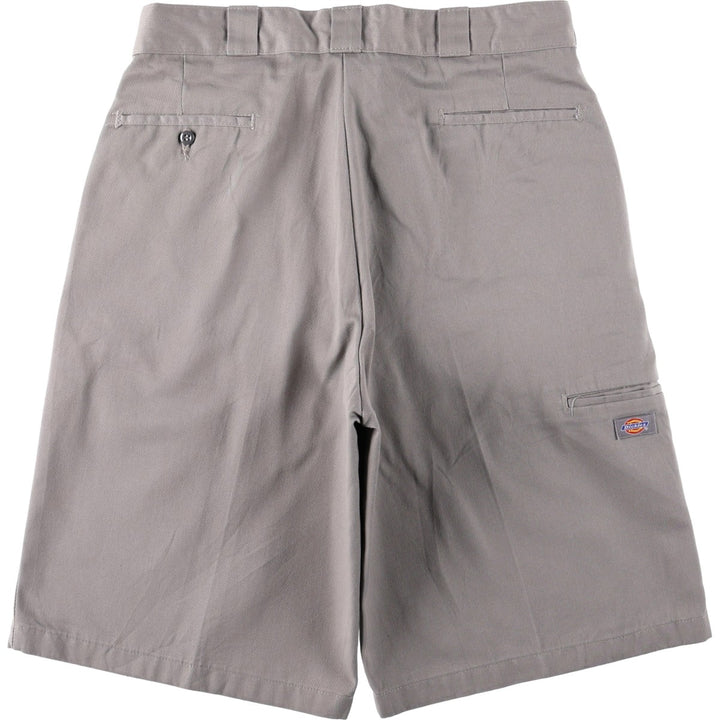 Dickies Loose Fit Work Shorts, Half Pants, Men's, W36 equivalent polyester gray type Vintage Second Hand