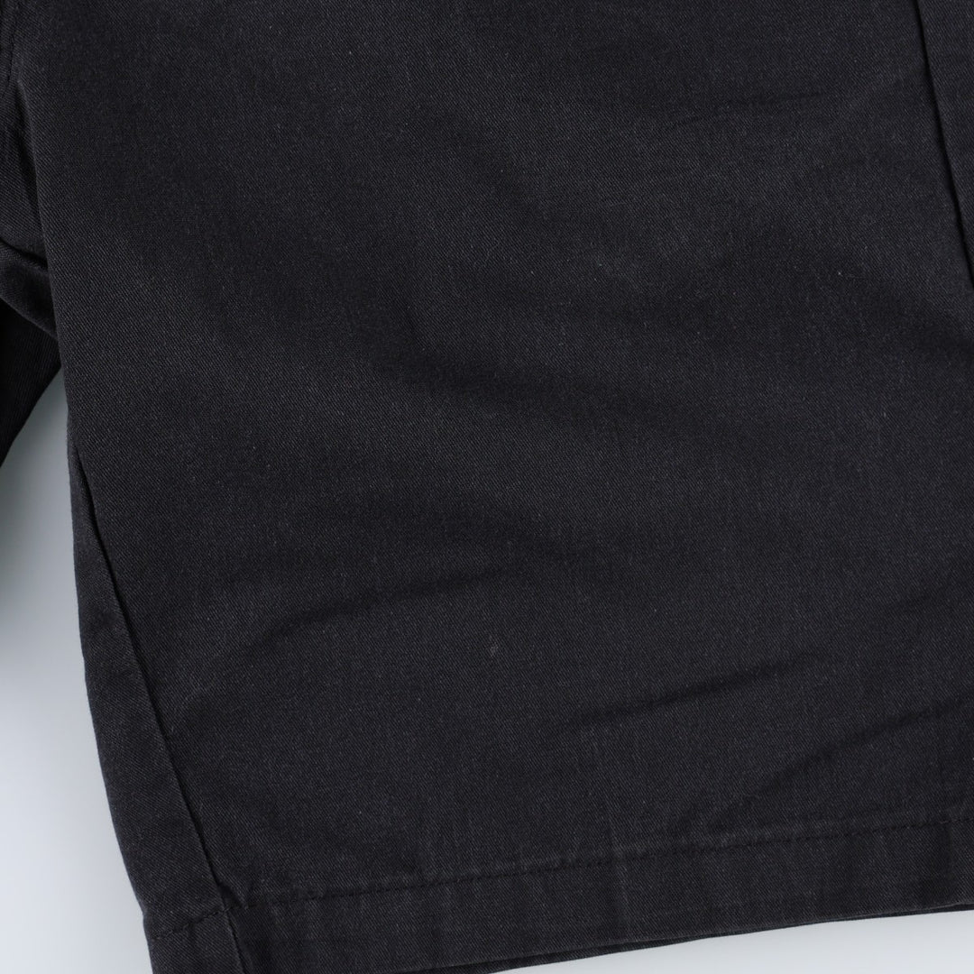 Dickies Regular Fit FLEX Work Shorts (Men's W35 equivalent) polyester black type Vintage Second Hand